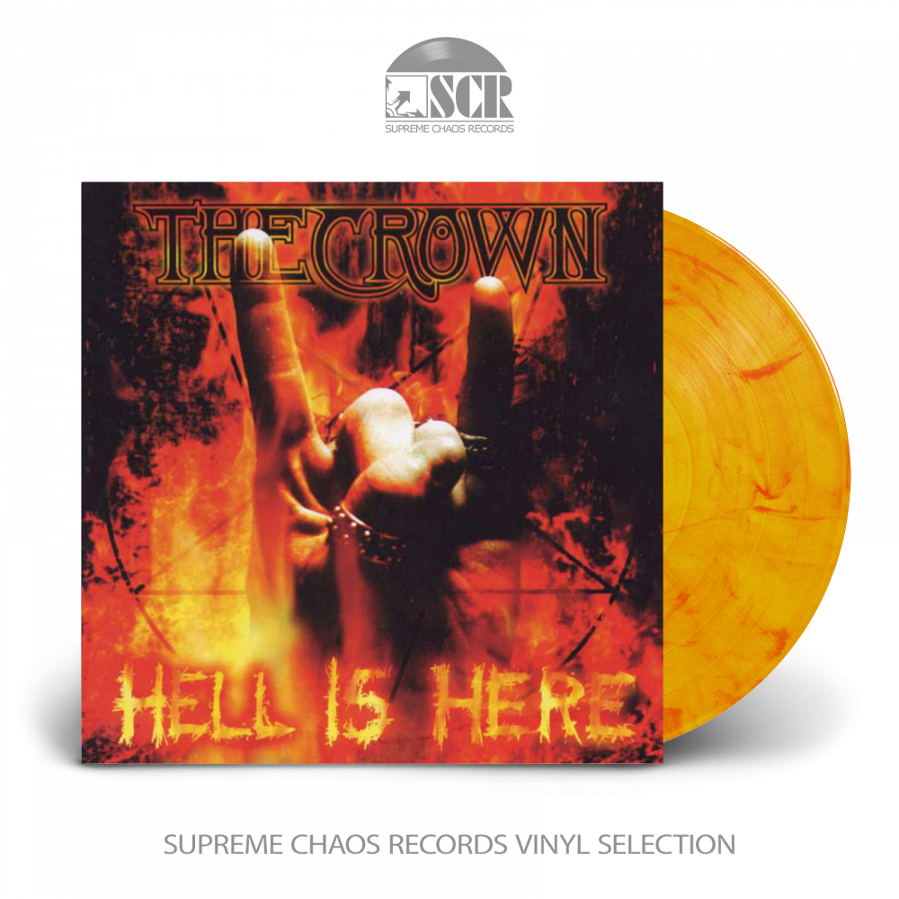 THE CROWN - Hell Is Here [ORANGE/RED LP]