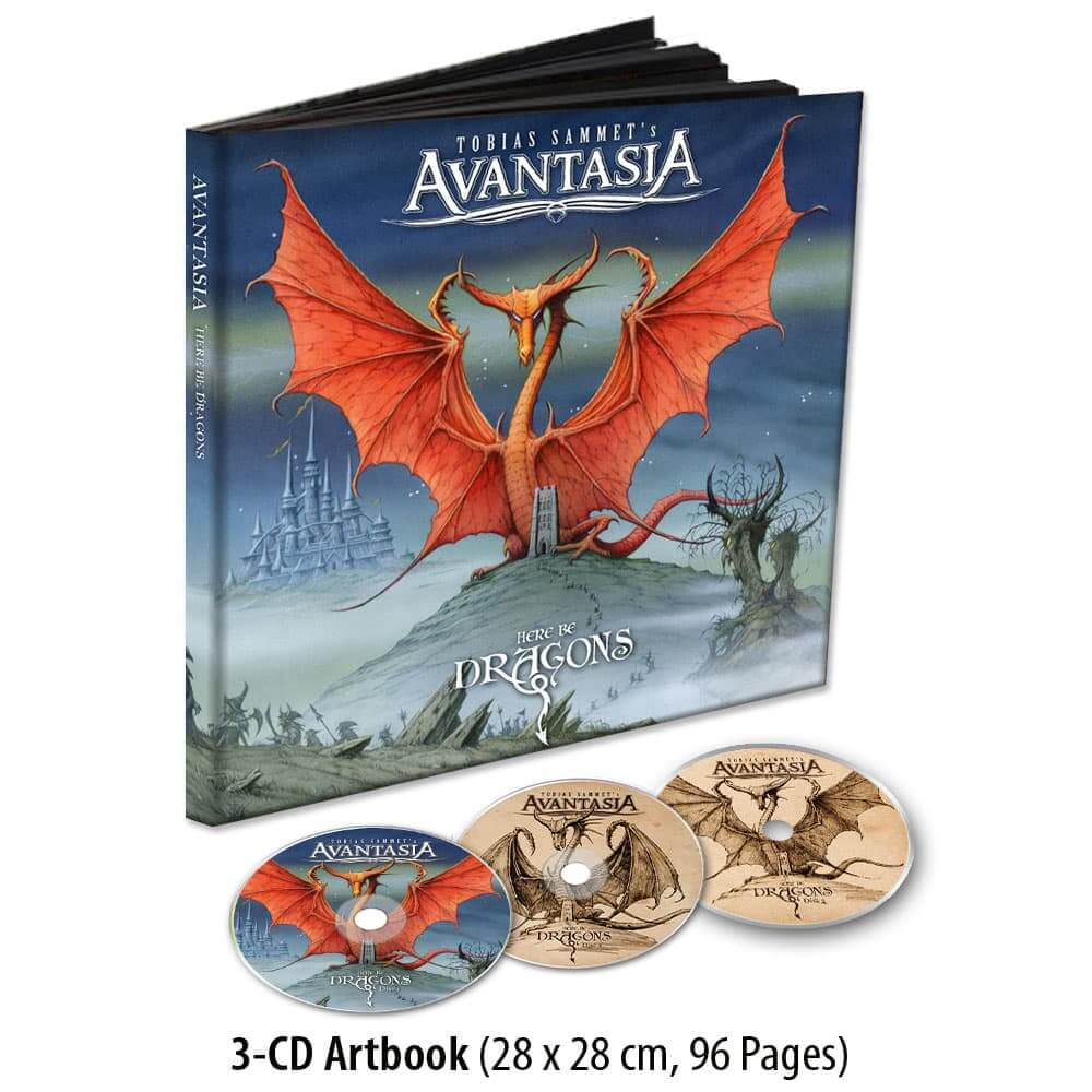 AVANTASIA - Here Be Dragons [3CD ARTBOOK]