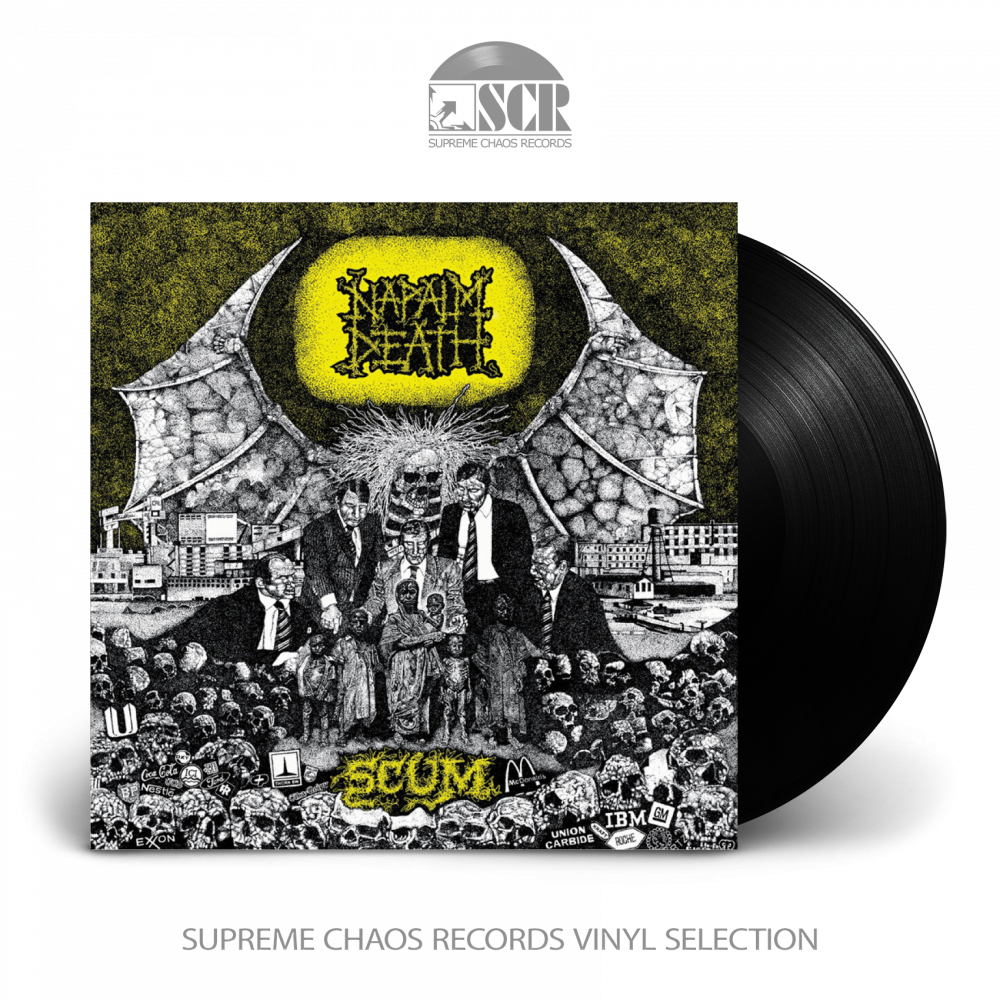 NAPALM DEATH - Scum [BLACK LP]