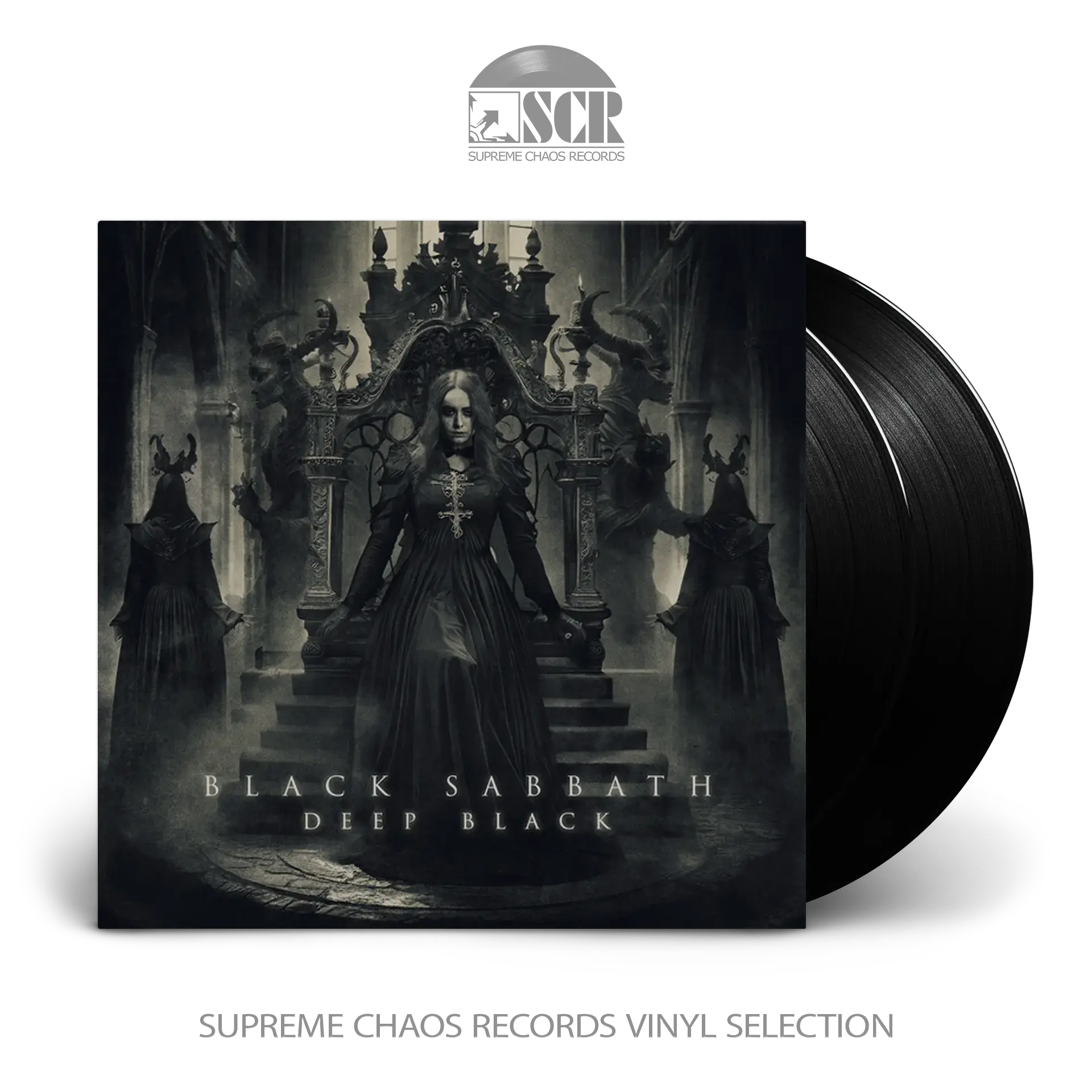 BLACK SABBATH - Deep Black [BLACK 2LP]