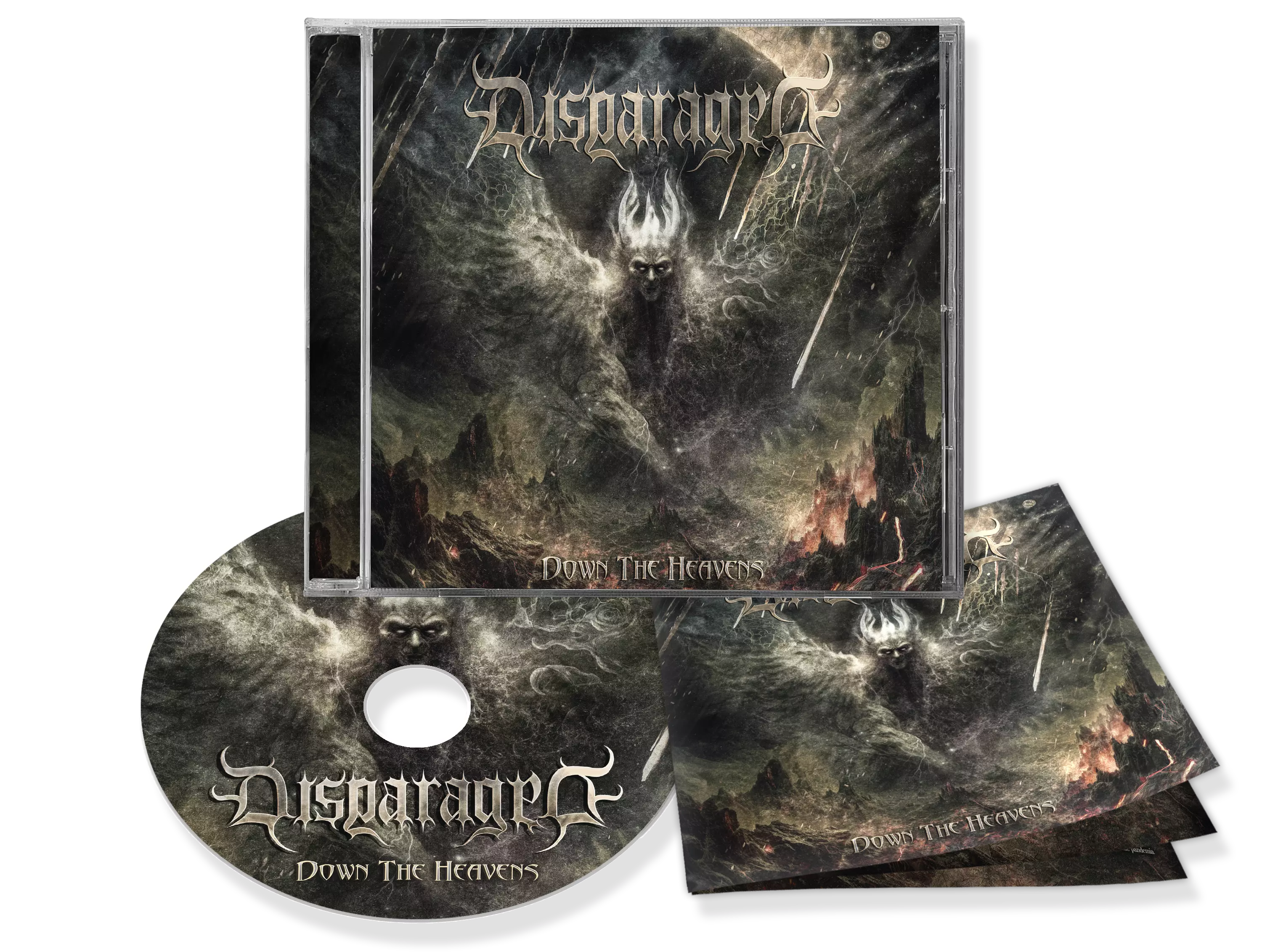 DISPARAGED - Down The Heavens [CD]