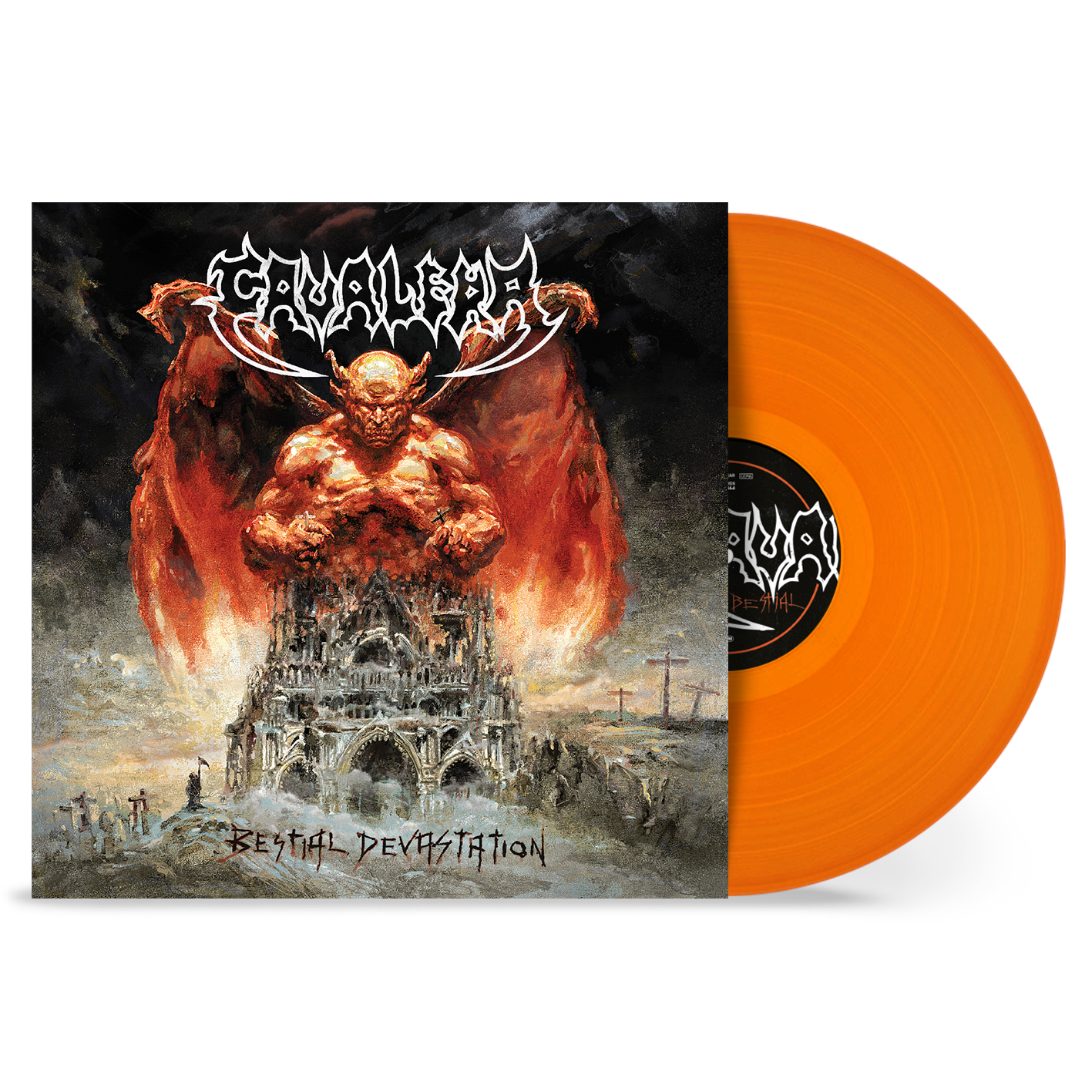 CAVALERA - Bestial Devastation [ORANGE LP]