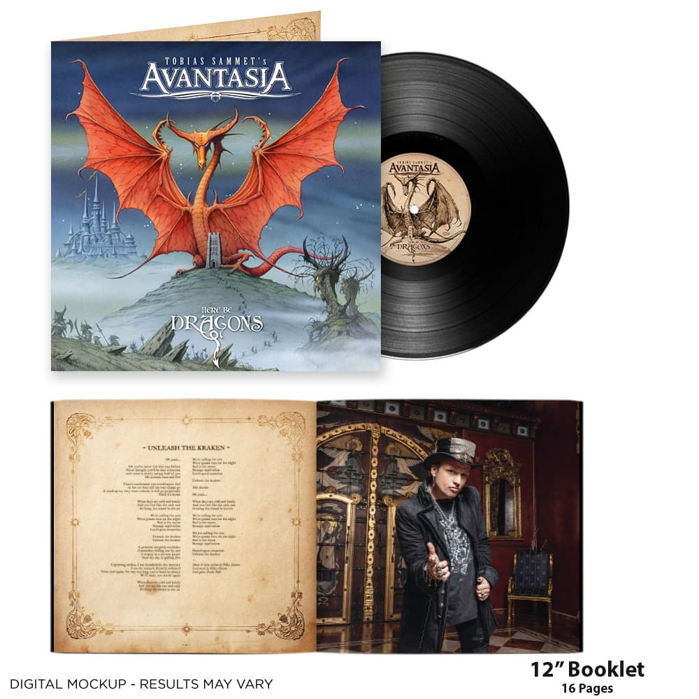 AVANTASIA - Here Be Dragons [BLACK LP]