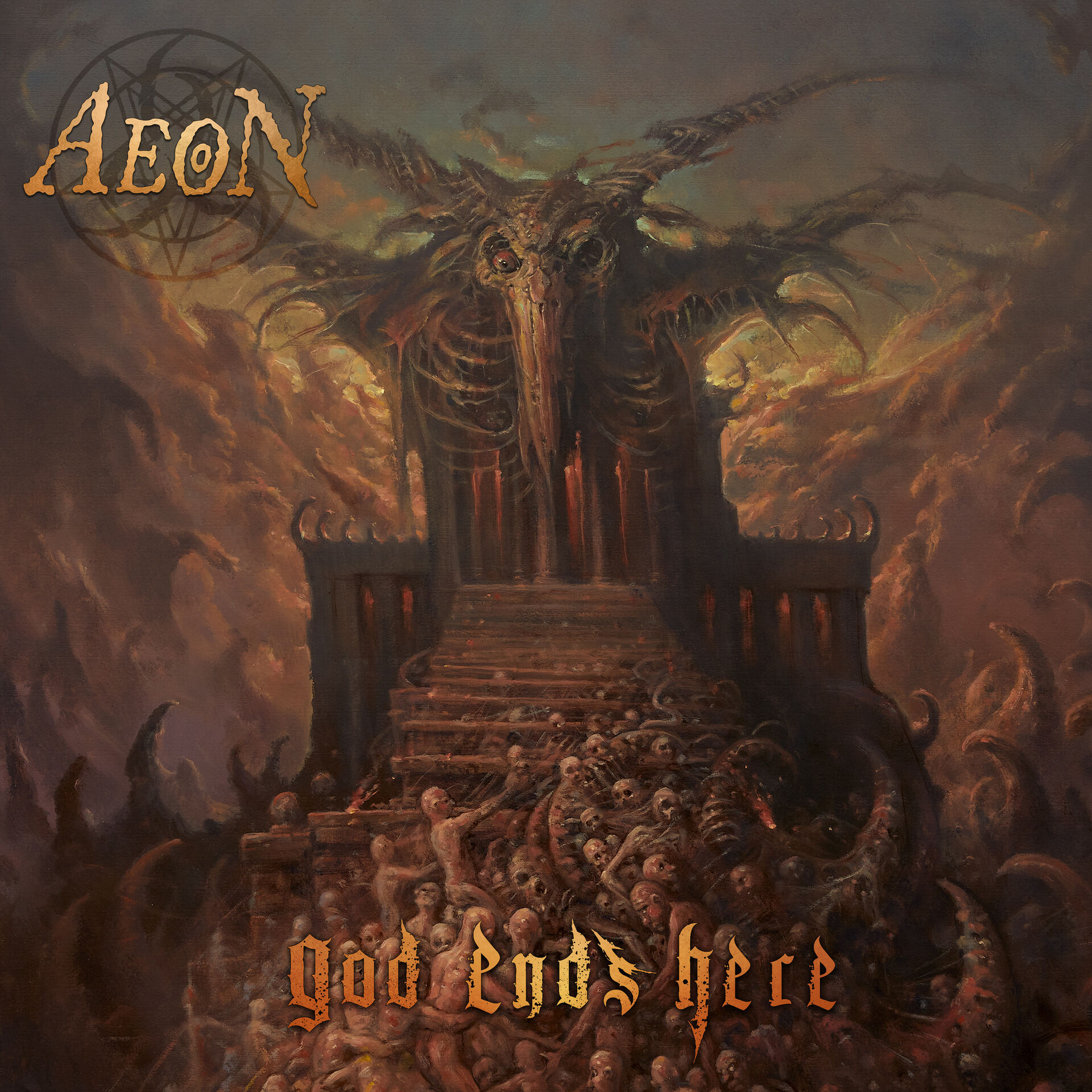 AEON - God Ends Here [BLACK LP] 1