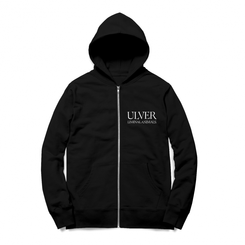 ULVER - Liminal Animals Zipper Black [ZIP HOODIE]