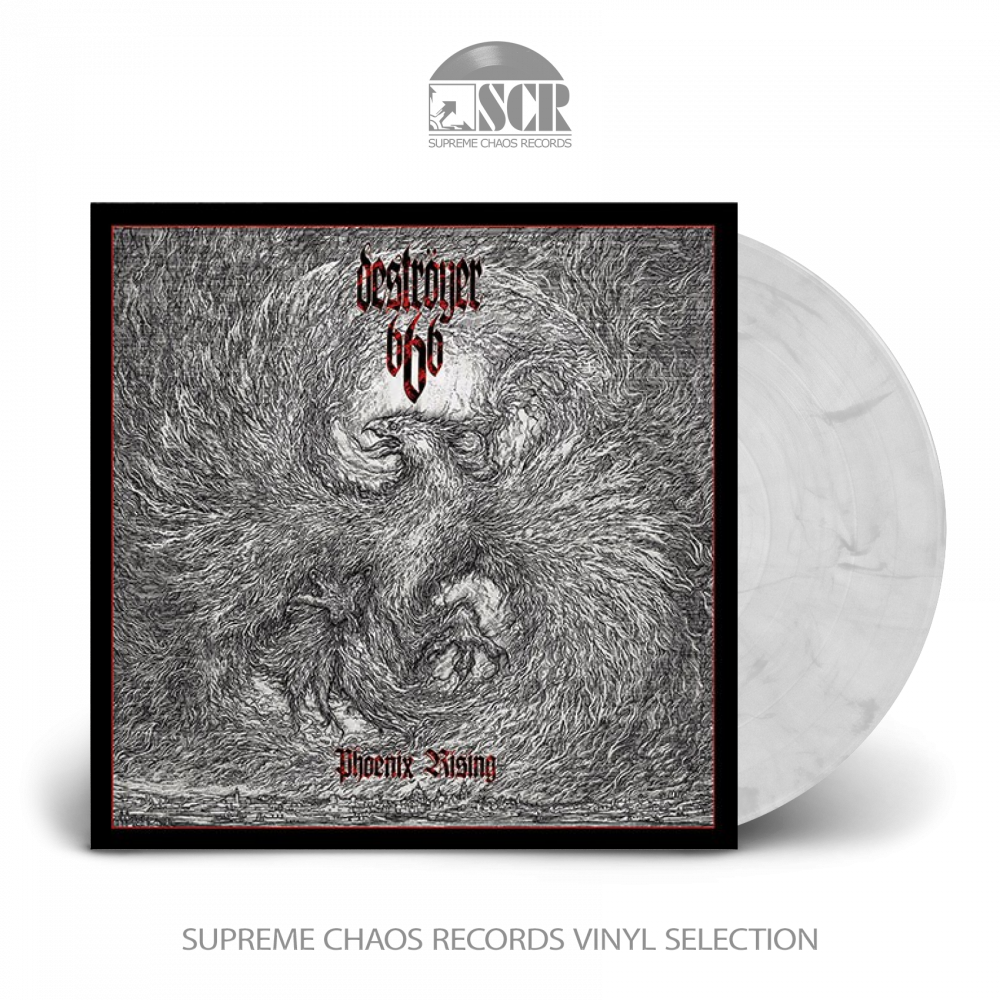 DESTRÖYER 666 - Phoenix Rising [WHITE/BLACK LP]