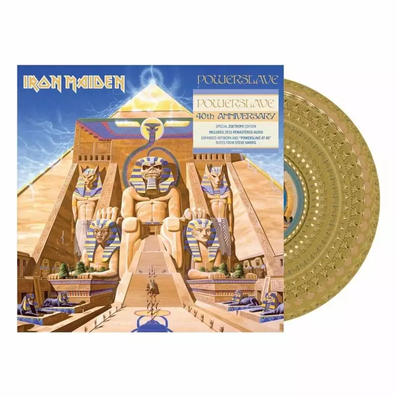 IRON MAIDEN - Powerslave [ZOETROPE PICTURE DISC LP]