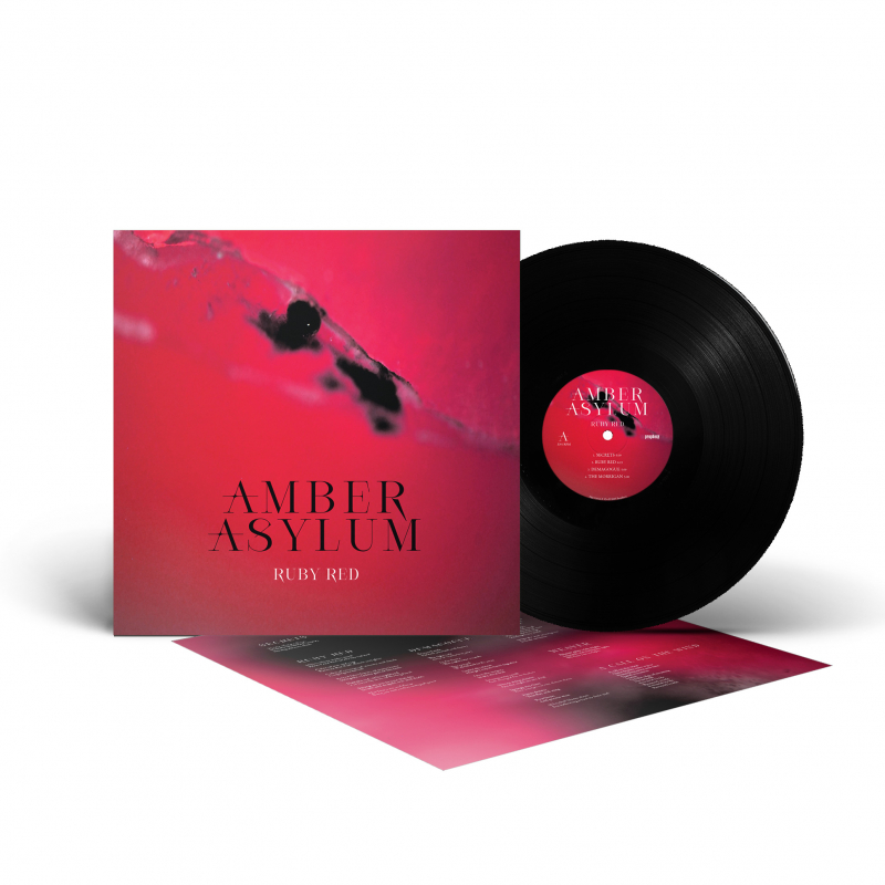 AMBER ASYLUM - Ruby Red [BLACK LP]