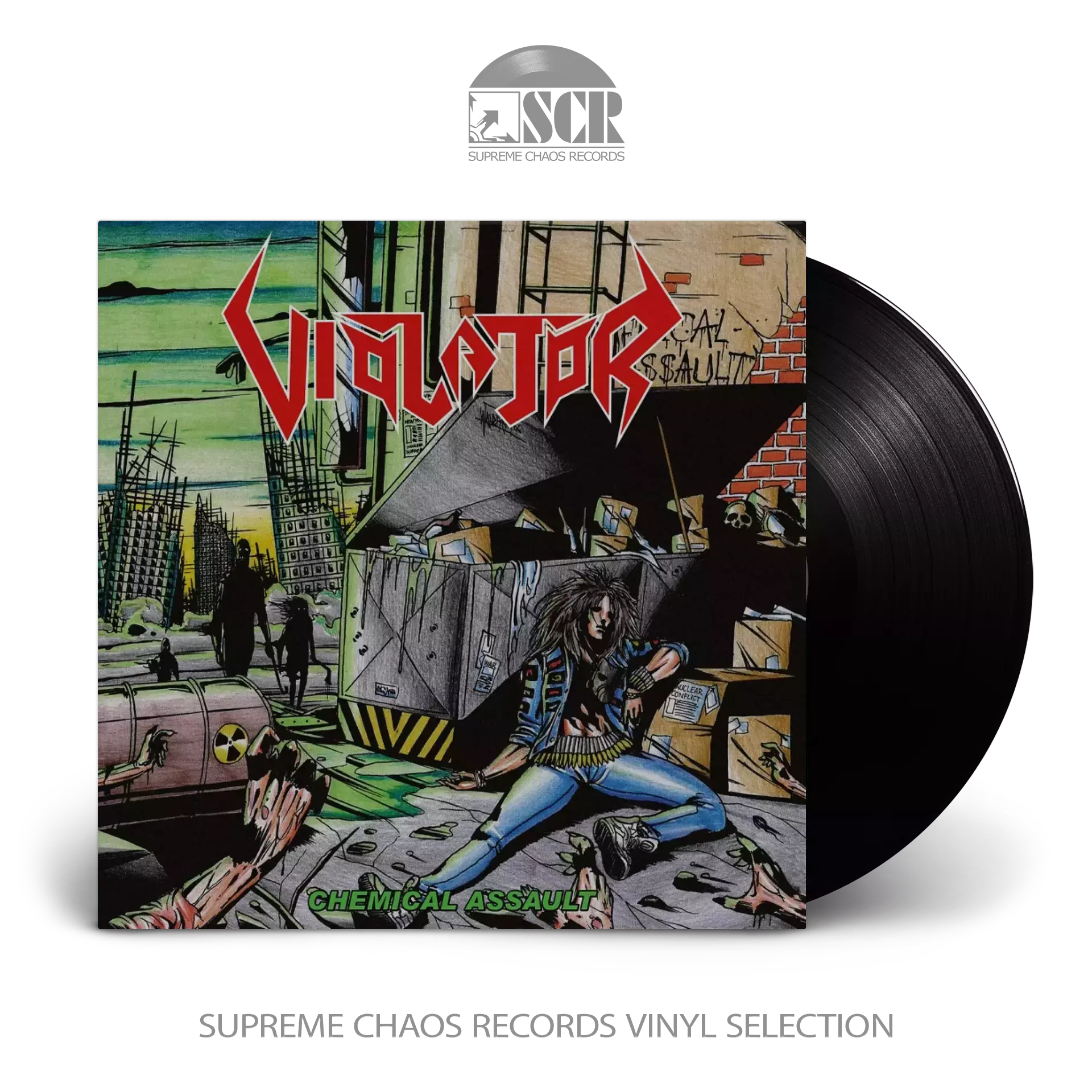 VIOLATOR - Chemical Assault [BLACK LP]