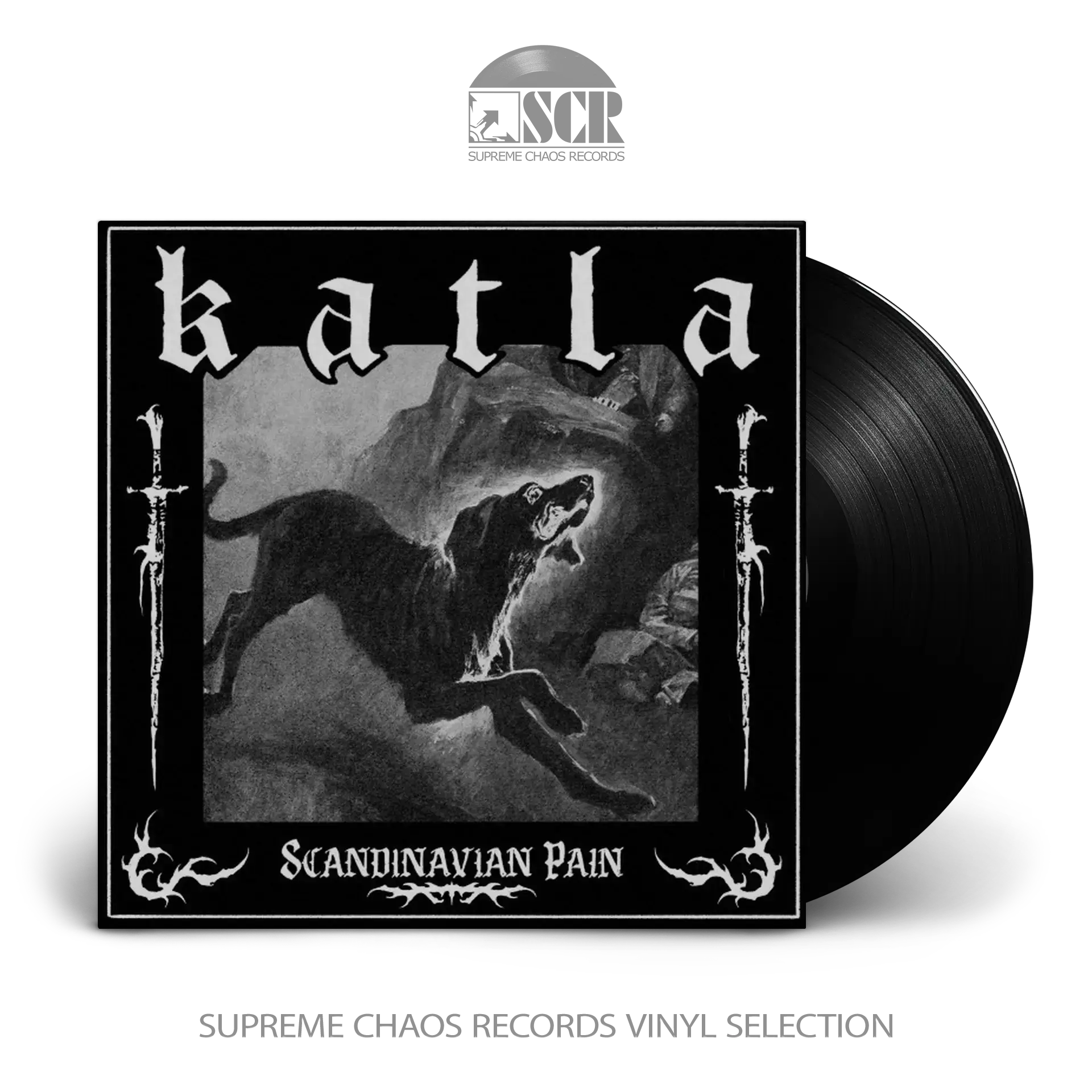 KATLA - Scandinavian Pain [BLACK LP]