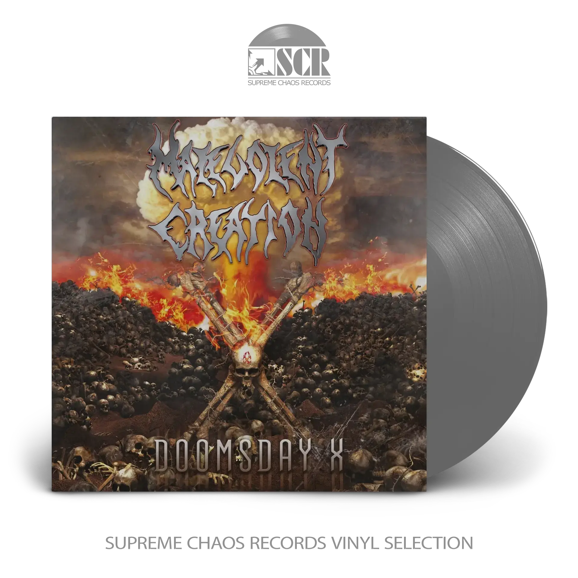 MALEVOLENT CREATION - Doomsday X [GREY LP]