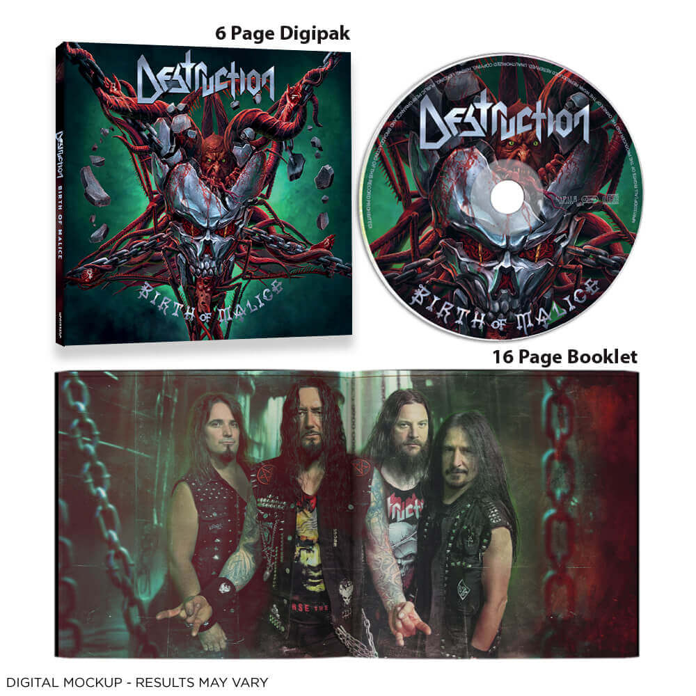 DESTRUCTION - Birth of Malice [DIGIPAK CD]