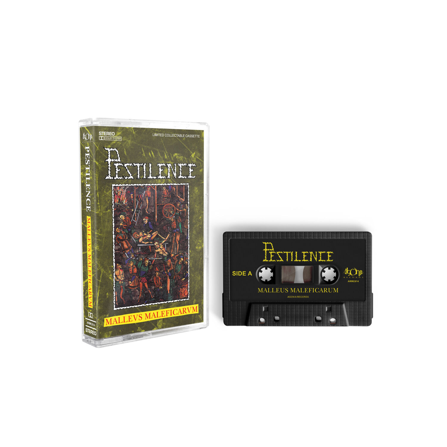 PESTILENCE - Malleus Malleficarum (Re-Release 2023) [BLACK TAPE]