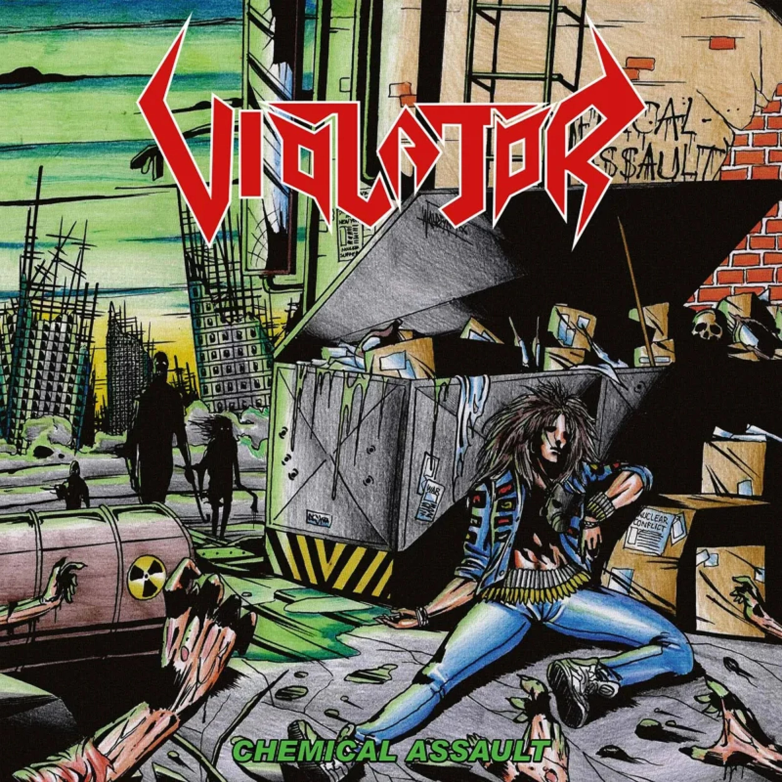 VIOLATOR - Chemical Assault [BLACK LP]