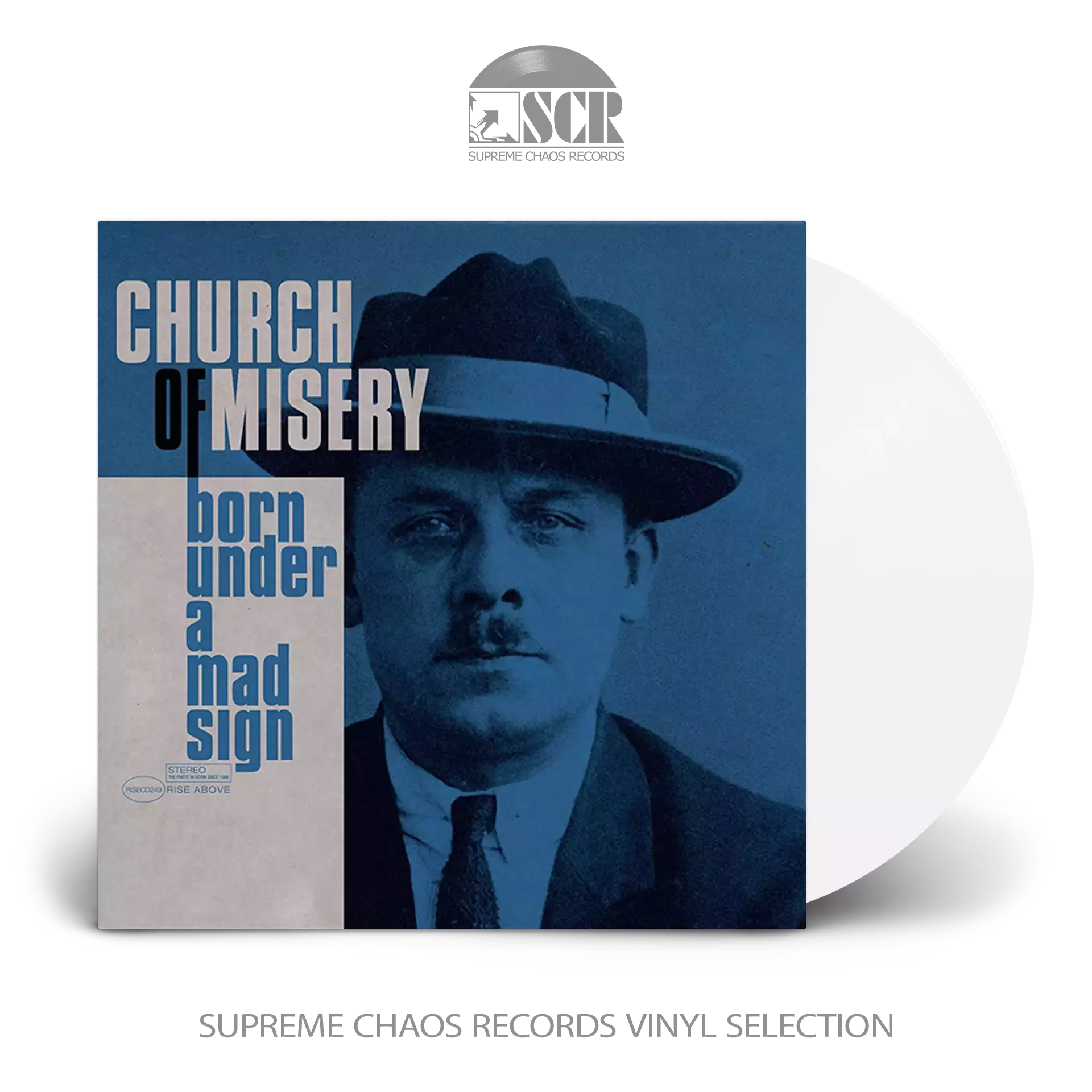 CHURCH OF MISERY - Born Under A Mad Sign [WHITE LP]