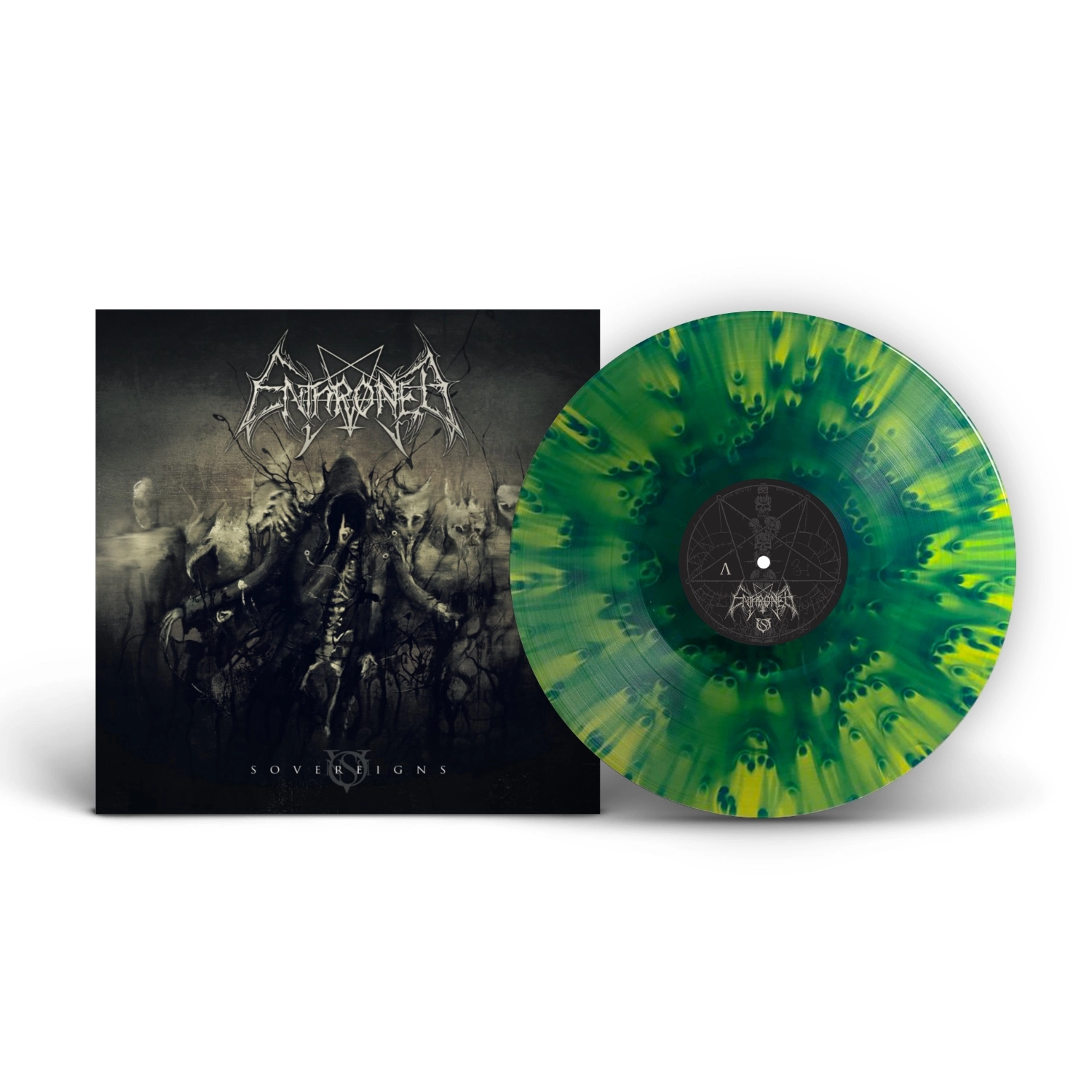 ENTHRONED - Sovereigns [CLOUDY GREEN LP]