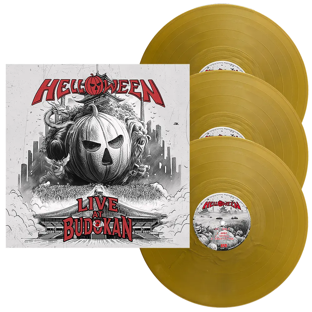 HELLOWEEN - Live At Budokan [GOLDEN 3LP]