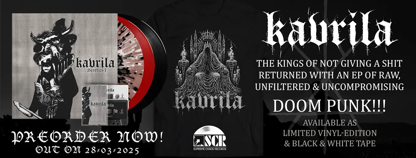 Kavrila - Heretics I Preorder