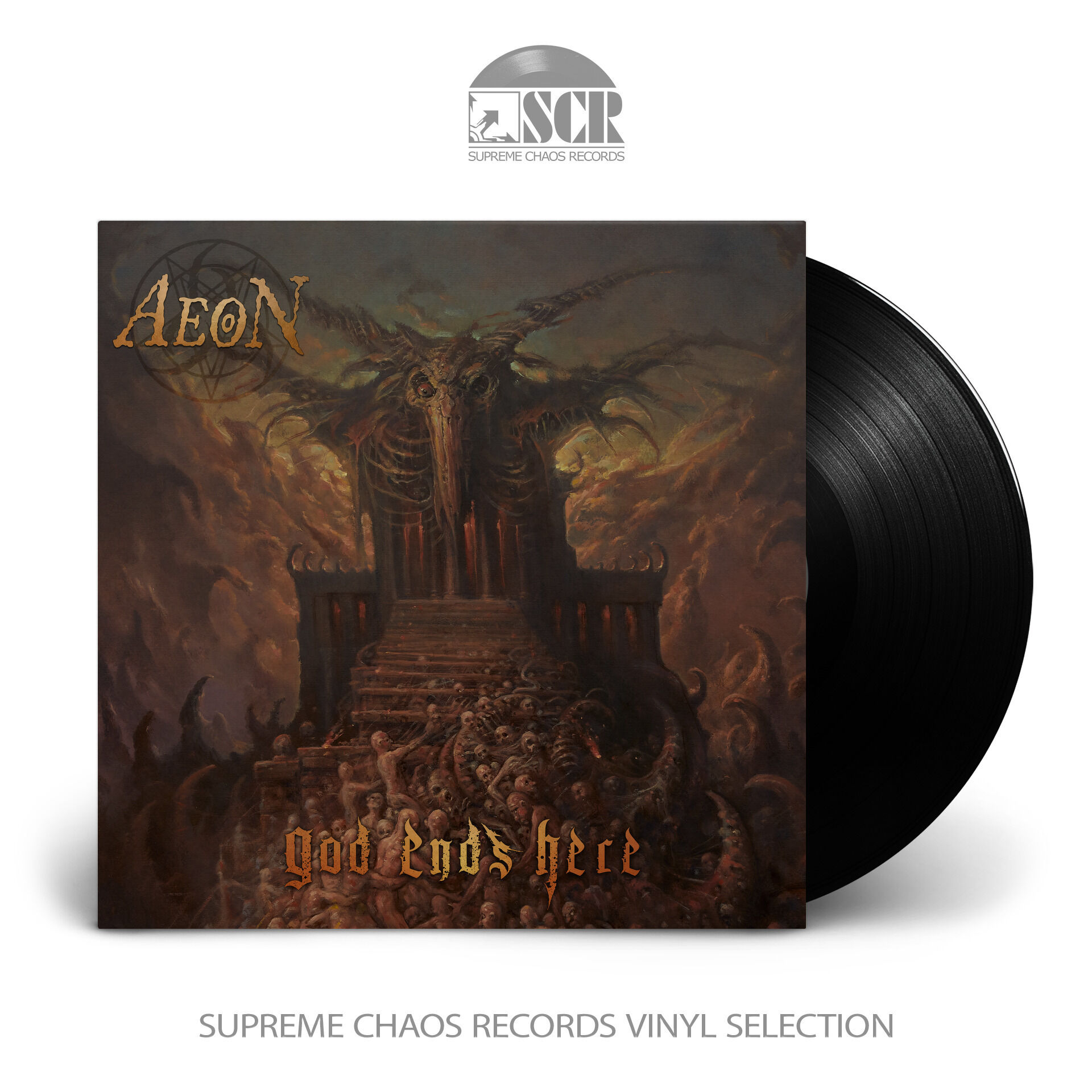 AEON - God Ends Here [BLACK LP]