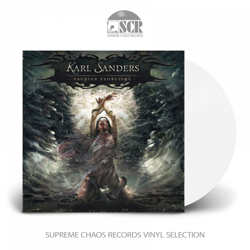 KARL SANDERS - Saurian Exorcisms [WHITE LP]