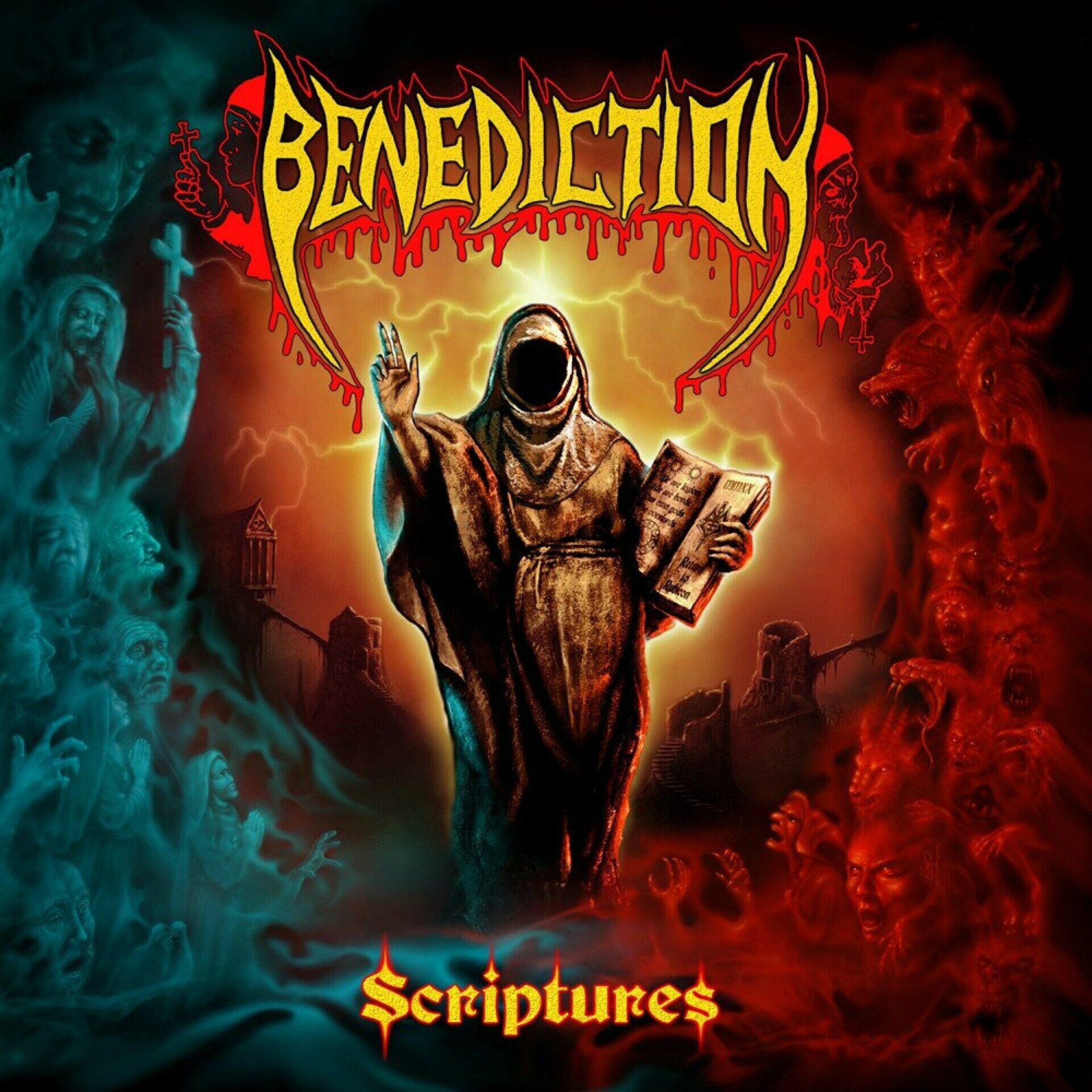 BENEDICTION - Scriptures [BLACK DLP]