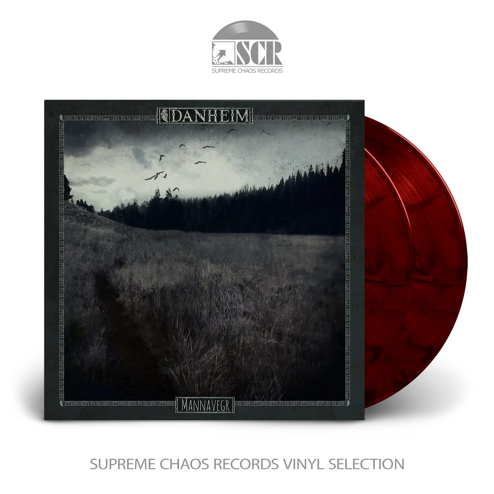 DANHEIM - Mannavegr [RED/BLACK 2LP]