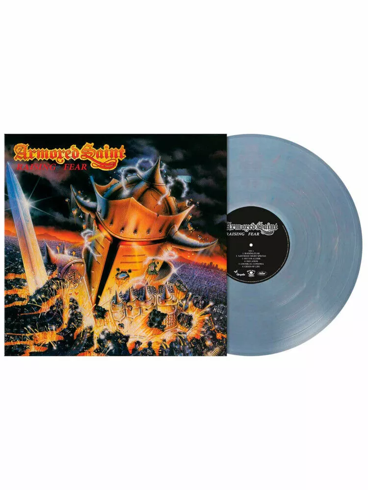 ARMORED SAINT - Raising Fear [CLEAR STEEL BLUE MARBLED LP]