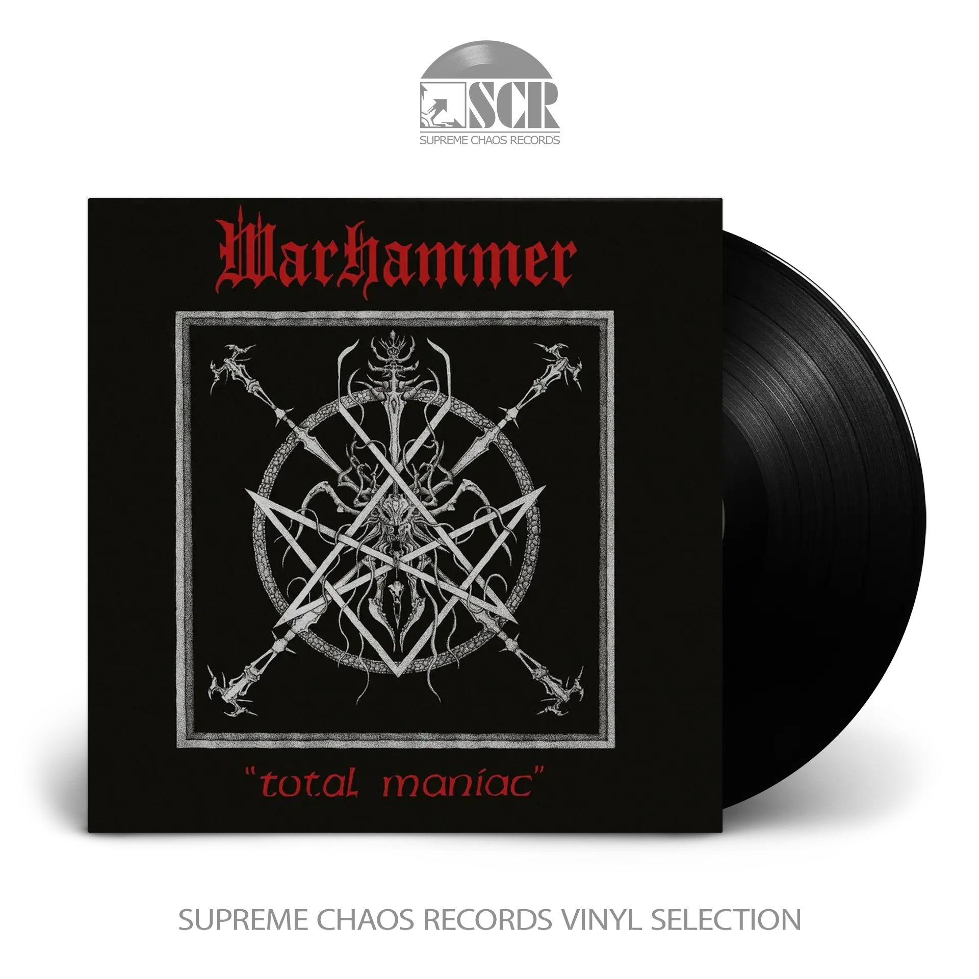 WARHAMMER - Total Maniac [BLACK LP]