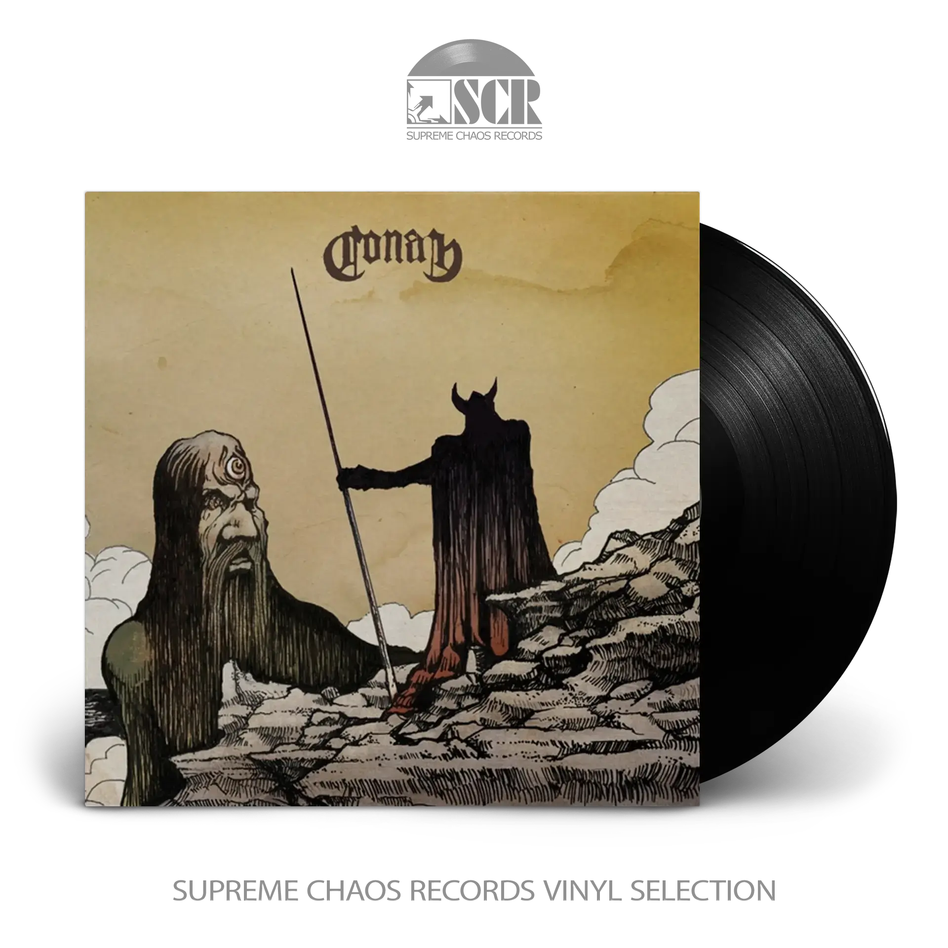 CONAN - Monnos [BLACK LP]