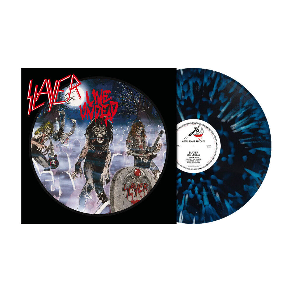 SLAYER - Live Undead [BLUE/WHITE/BLACK LP]