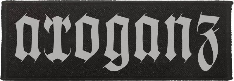 ARROGANZ - Logo [PATCH]