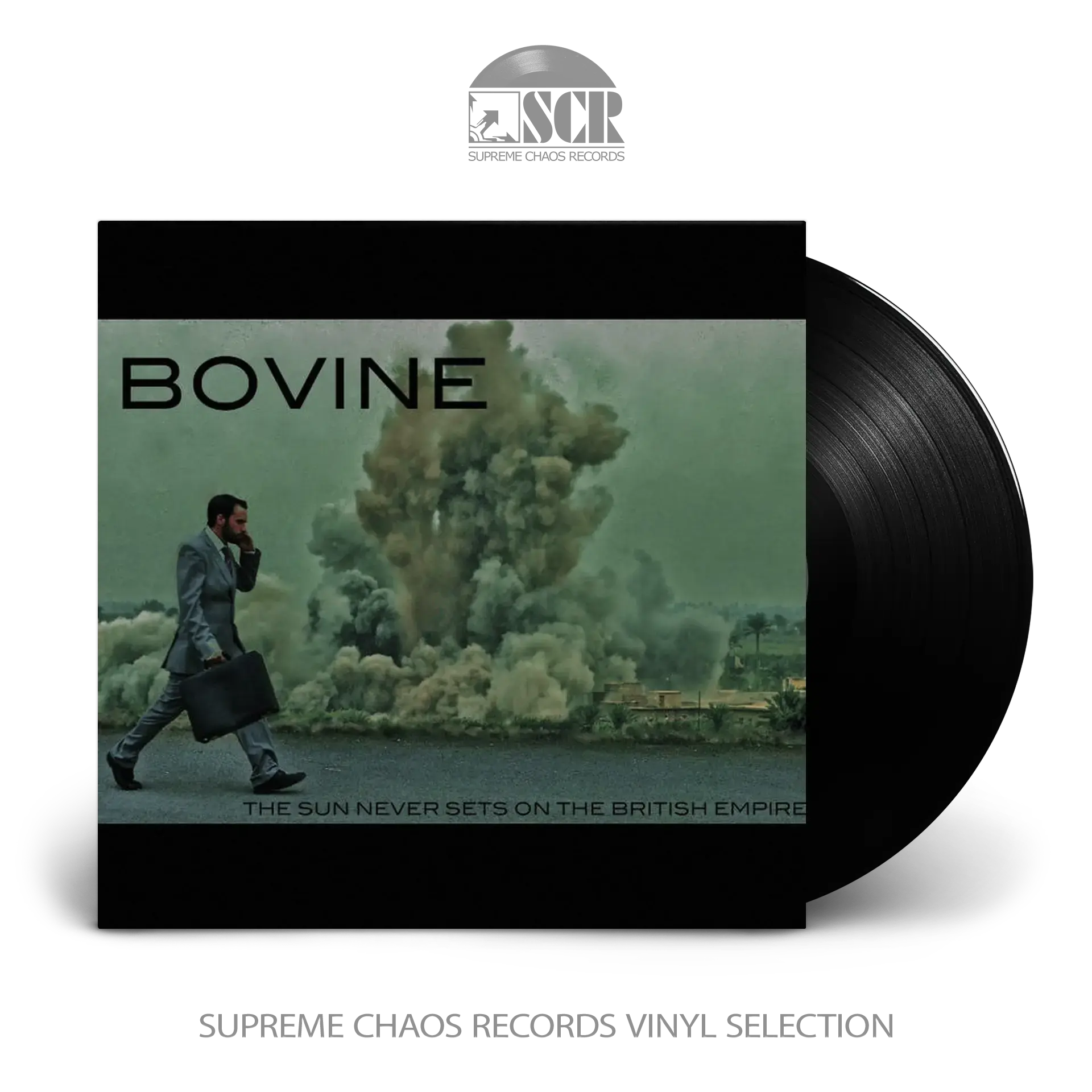 BOVINE - The Sun Never Sets On The British Empire [BLACK LP]