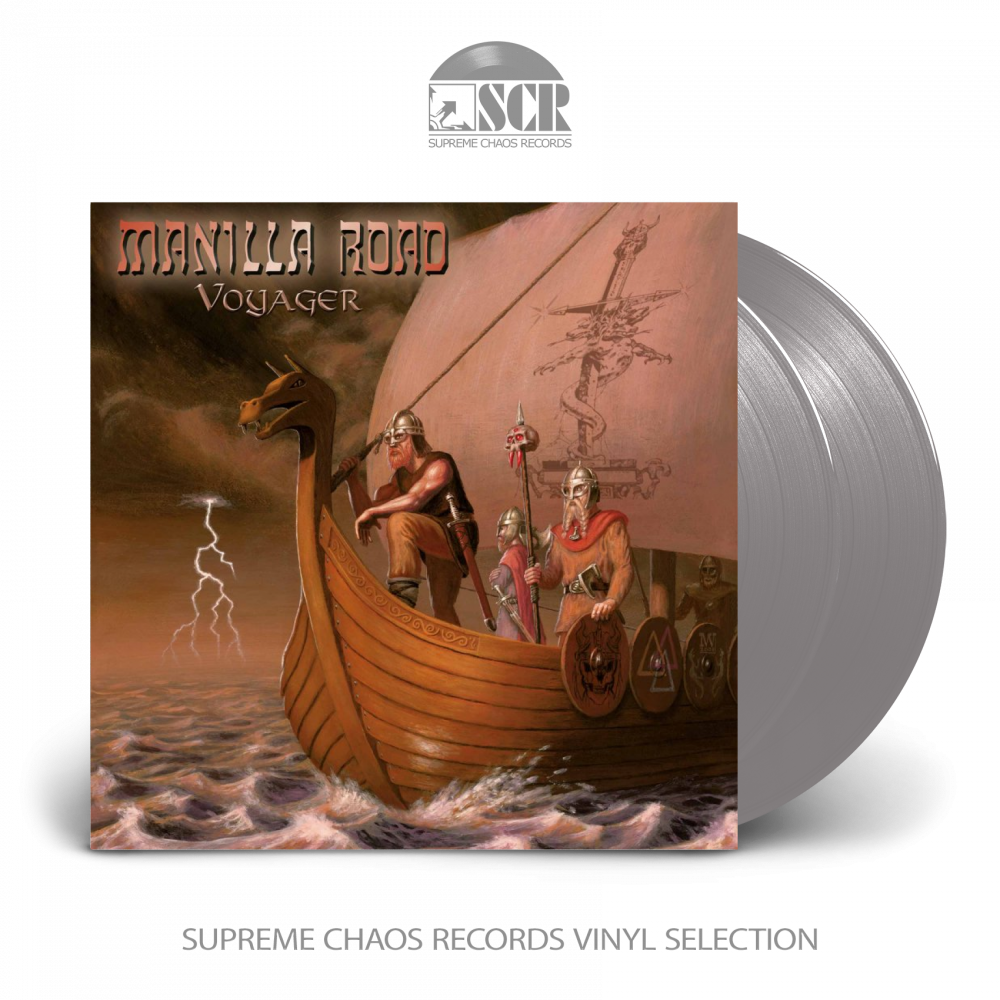 MANILLA ROAD - Voyager [SILVER LP+10" DLP]