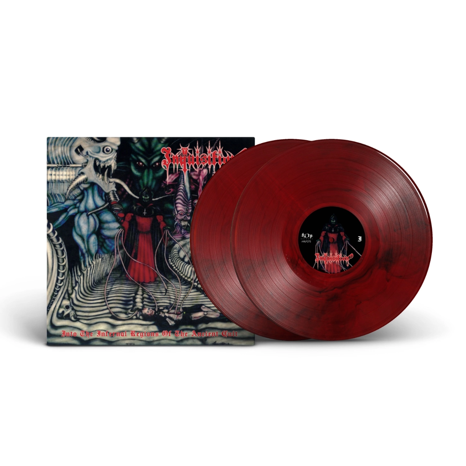 INQUISITION - Into The Infernal Regions Of The Ancient Cult (Remastered) [RED/BLACK MARBLED 2LP]