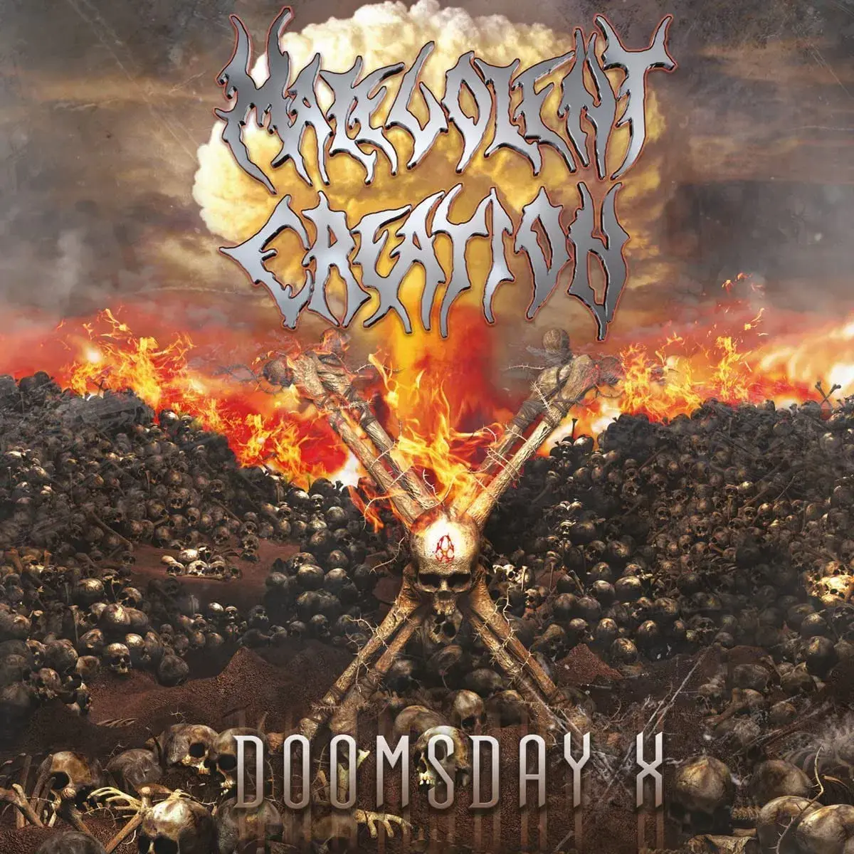 MALEVOLENT CREATION - Doomsday X [GREY LP]