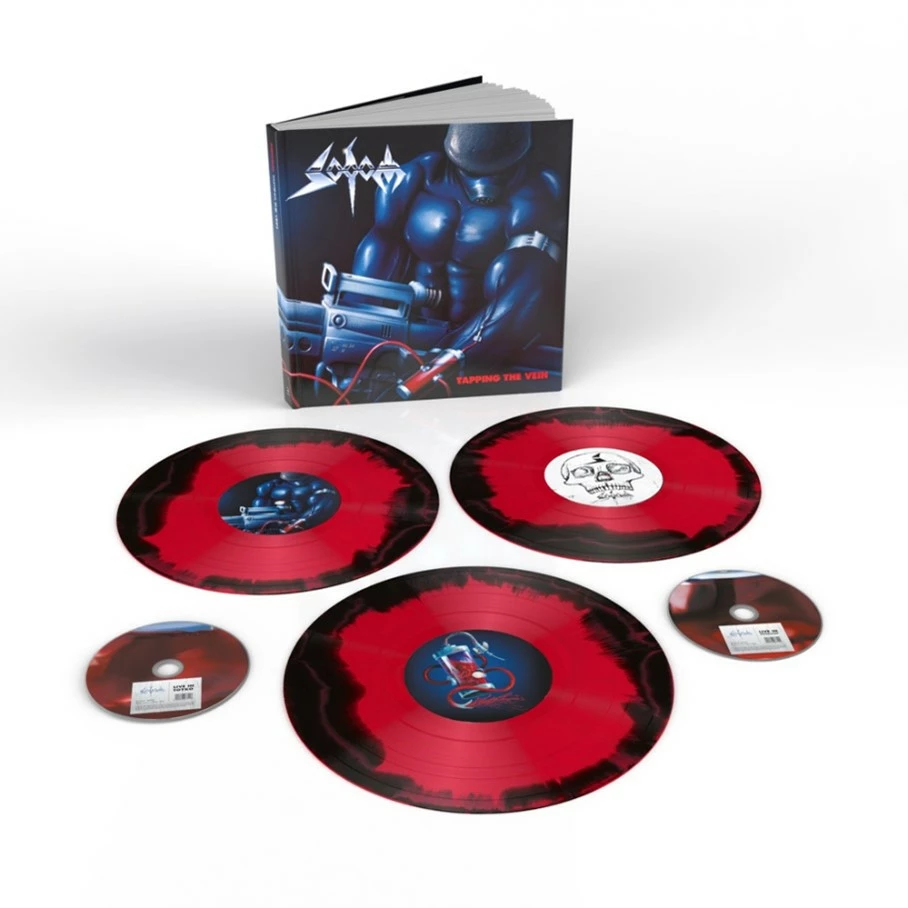 SODOM - Tapping The Vein [3LP+2CD DELUXE HARDCOVER BOOK]