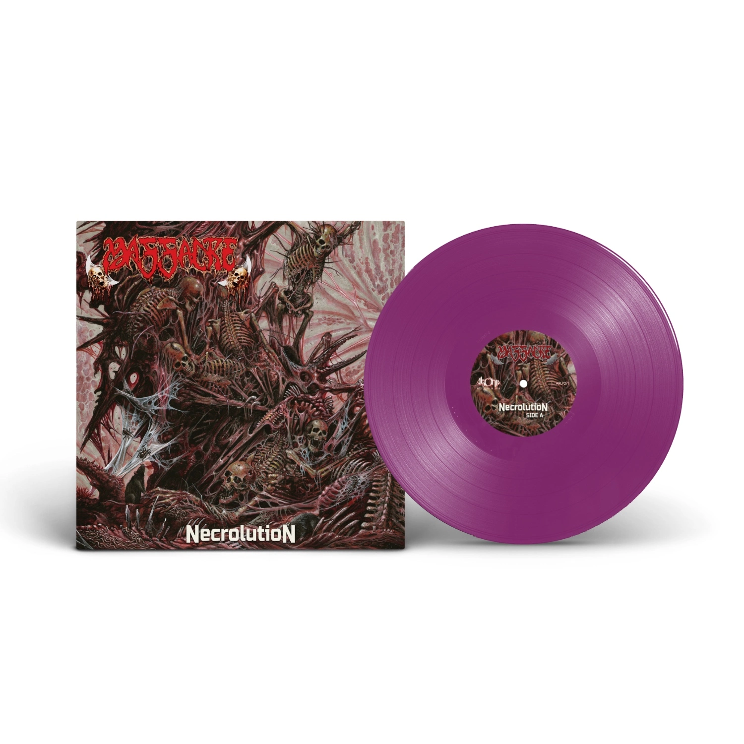 MASSACRE - Necrolution [PURPLE LP]